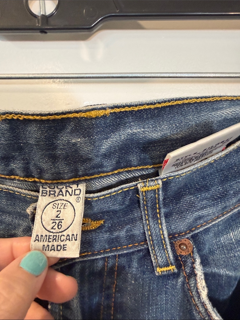 Lucky Brand Henna "Sweet N Low" jeans size 2/26 - Picture 5 of 10